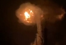 В Харкові від ракетного удару вибухнув газопровід
