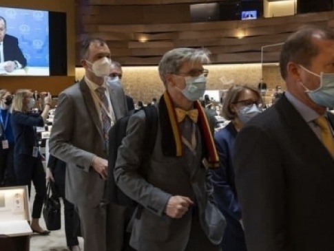 Дипломати демонстративно вийшли з залу під час виступу Лаврова в Женеві