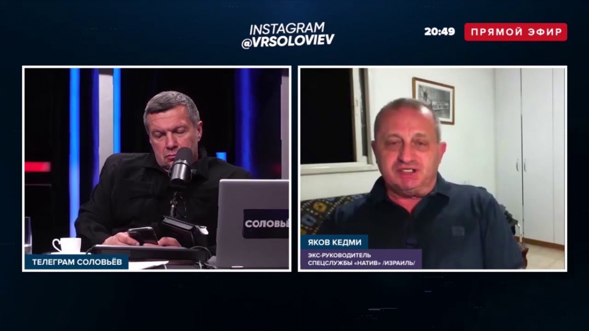 Російський пропагандист Соловйов заговорив про загибель Росії через війну в Україні (відео)