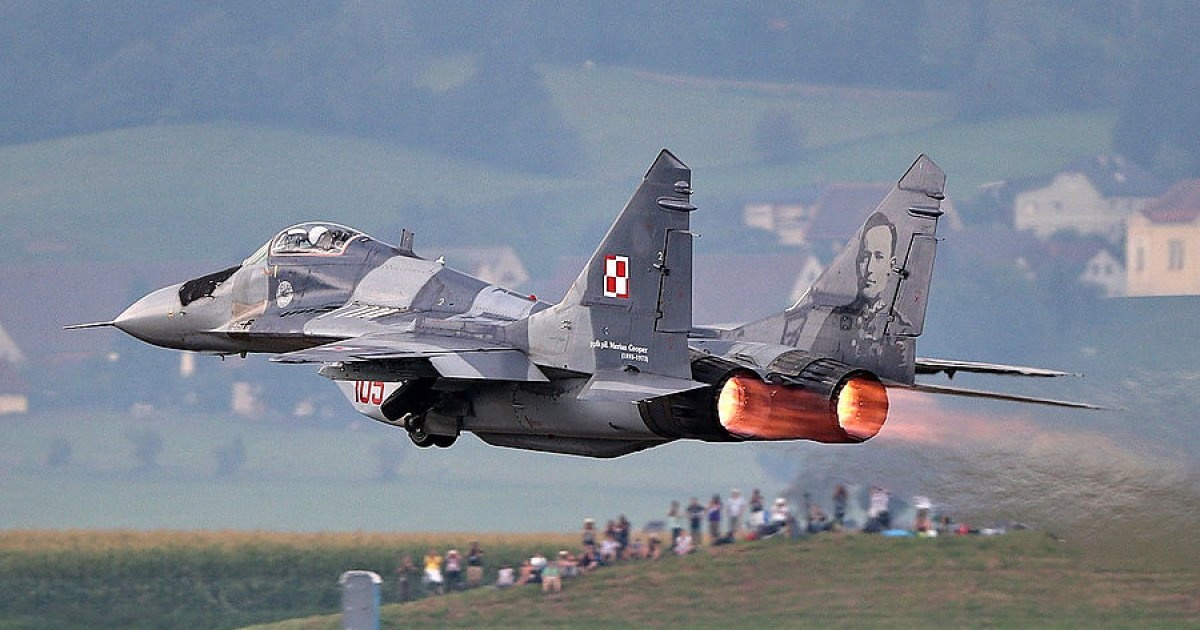 Польща погодилася передати усі свої МіГ-29 США