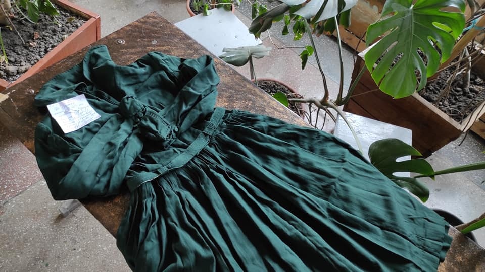 91-річна зв’язкова УПА віддала на маскувальну сітку сукню, пошиту в сталінських таборах