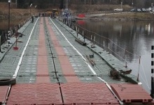 У Білорусі будують понтонний міст через Прип'ять