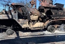 ЗСУ знищили колону машин забезпечення російських окупантів