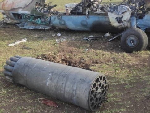 Воїни волинської бригади збили рашистський вертоліт