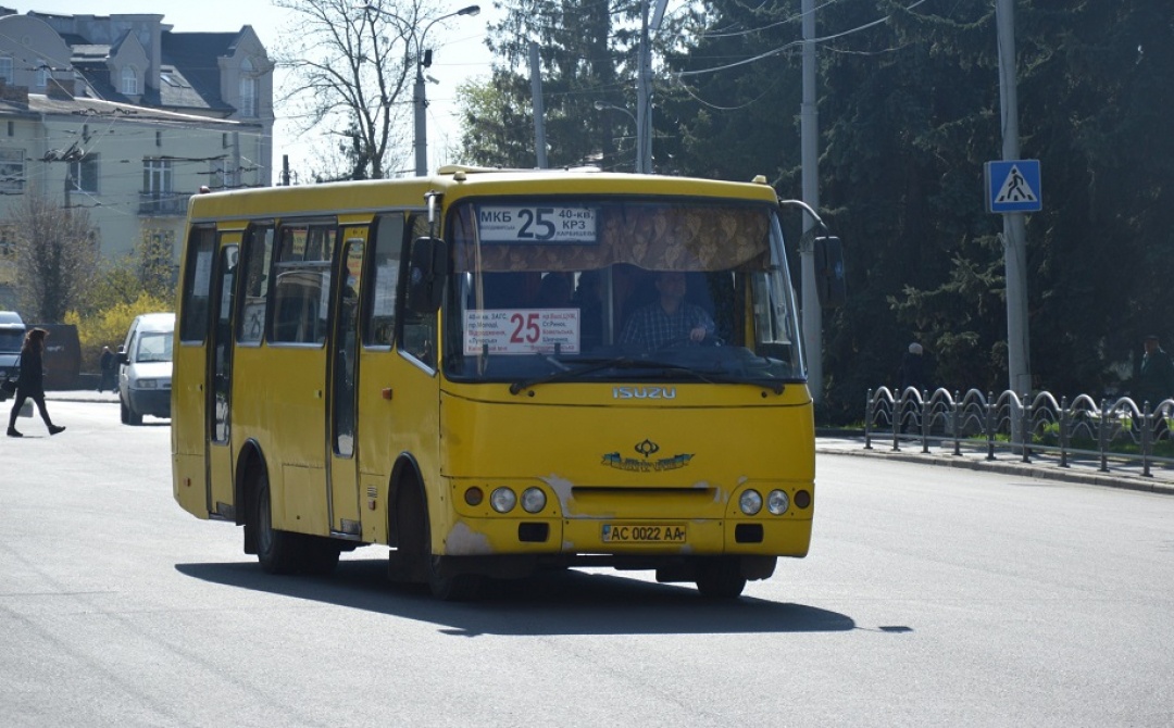 У Луцьку змінили маршрут руху автобусів №25 та №30