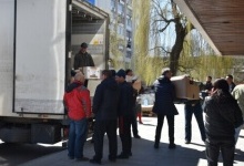 У Луцьк доправили понад 20 тонн гумдопомоги з Румунії