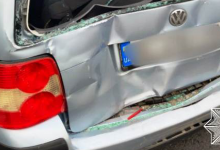У Луцько авто влетіло в легковик: пасажиру стало зле