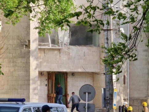 У Придністров’ї обстріляли будівлю так званого «Мніністерства держбезпеки» (фото)
