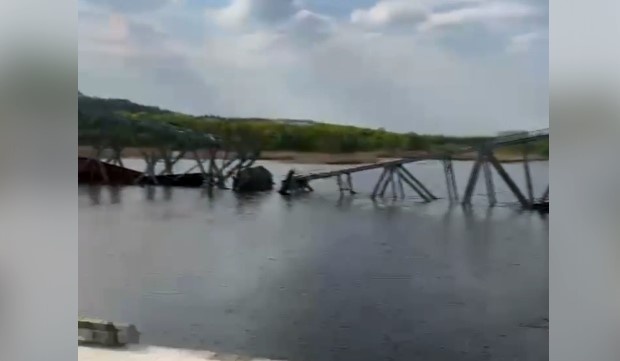 ЗСУ підірвали залізничний міст з потягом окупантів на Донеччині