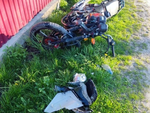 На Волині двоє дівчат травмувалися у ДТП з мотоциклами