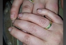 Військова з «Азова» стало вдовою за три дні після одруження (фото)