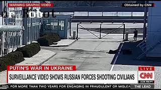 CNN показала відео розстрілу окупантами цивільних