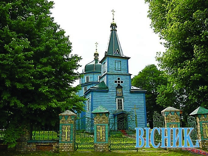 Старовинний храм у селі Рудка-Козинська