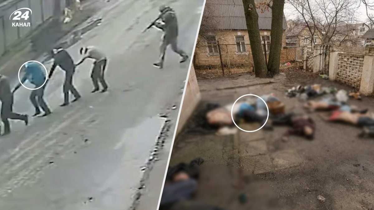 Нові докази звірств окупантів у Бучі: перед розстрілом людей зняли камери