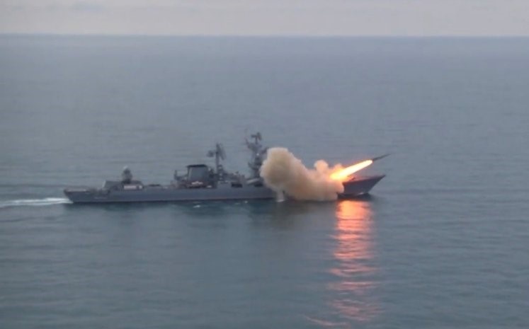 Росіяни підготували до запуску з Чорного моря 16 крилатих ракет «Калібр»