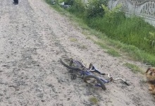 На Волині мотоцикліст задавив дитину і втік з місця аварії