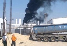 У Росії горить нафтопереробний завод Медведчука