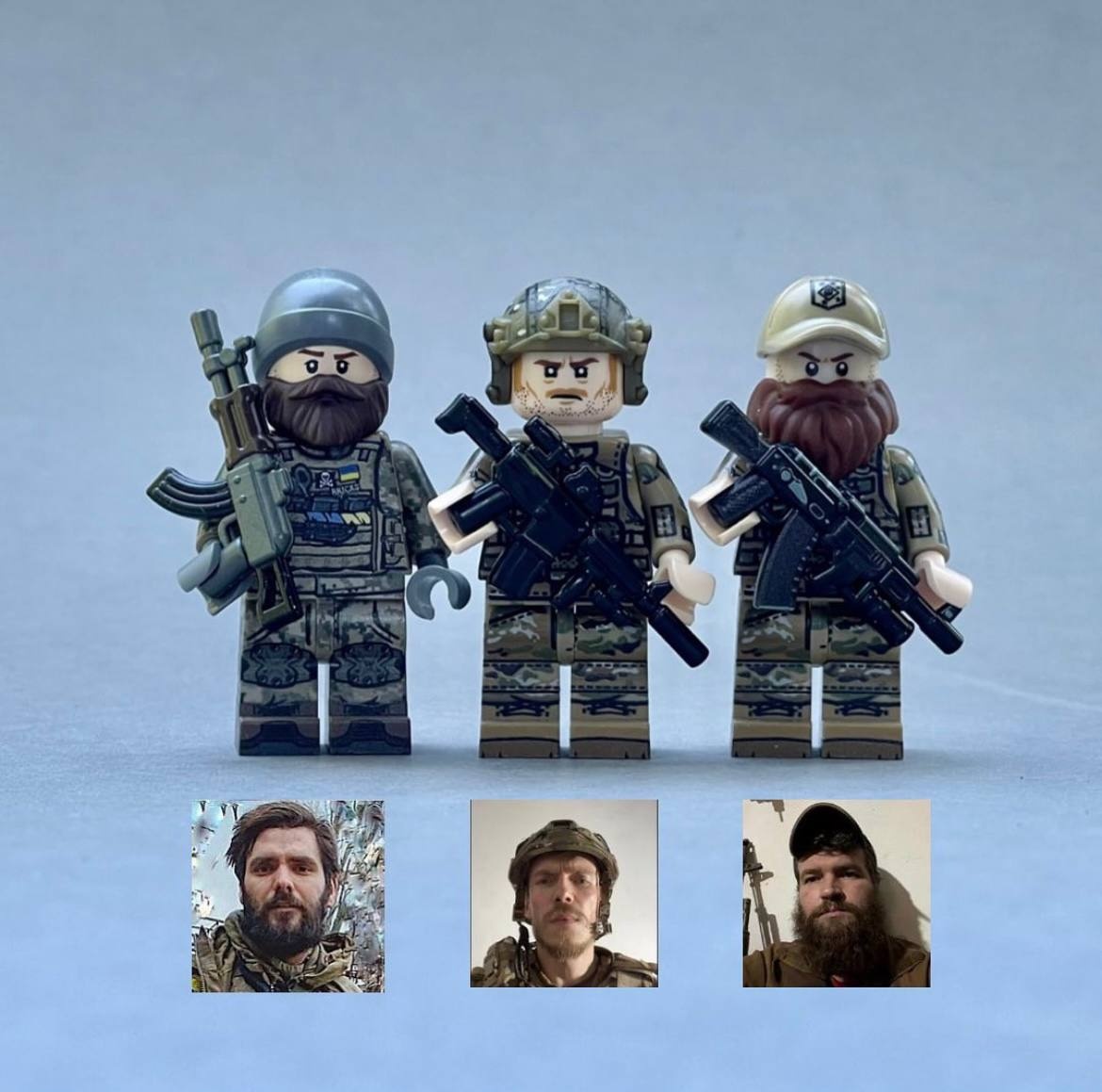 LEGO створив серію фігурок содатів на честь оборонців «Азовсталі» (фото)