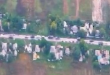 Росіяни тікають з Лимана на трасу, яку прострілюють ЗСУ