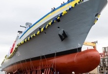 У Туреччині спустили на воду перший сучасний корабель для ВМС України