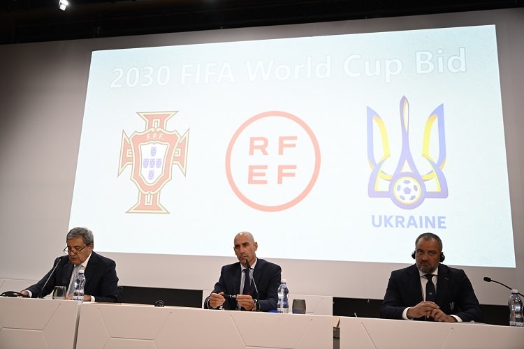 Португалія, Іспанія та Україна подали заявку на проведення ЧС-2030 з футболу