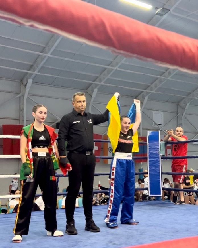 Прикордонниця з волинського загону виграла чемпіонат світу з кікбоксингу