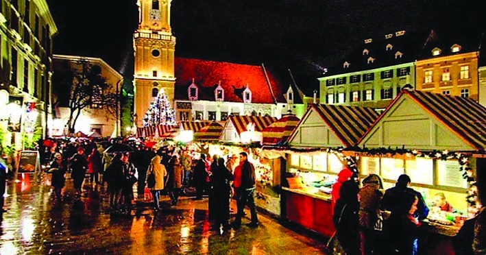 Різдвяні ярмарки у Братиславі