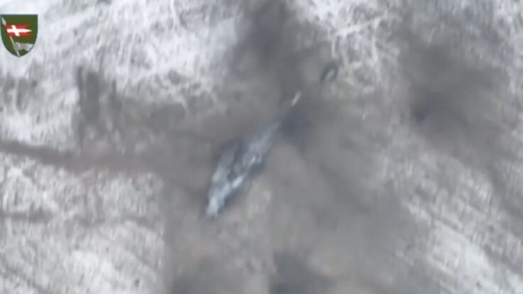 Волинські артилеристи знищили ворожий вертоліт (відео)