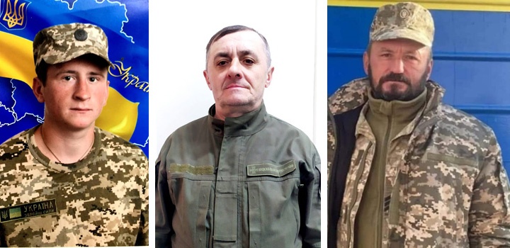 Ще троє волинян віддали життя за Україну