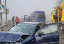 На Рівненщині в аварію потрапила машина, яка доставлла загиблих волинян (відео)