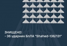 ЗСУ збили 100 відсотків запущених вночі «Шахедів»