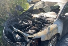 У Рівному спалили авто журналіста (фото)