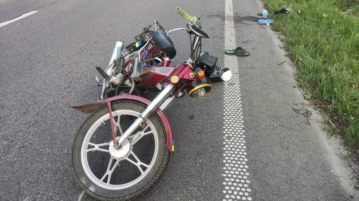 ДТП на Ковельщині: п’яний мотоцикліст травмувався, пасажир – у реанімації