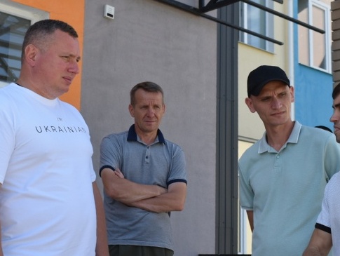 Юрій Погуляйко оглянув незавершене будівництво школи у селі Піща