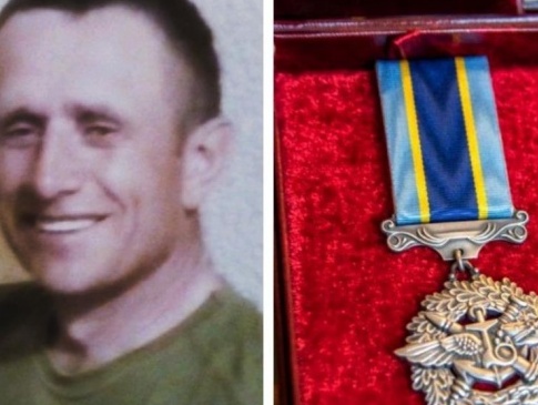 Загиблого захисника з Волині нагородили медаллю «За військову службу Україні»