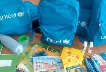 Волинські школярі отримали тисячу наплічників від «UNICEF»