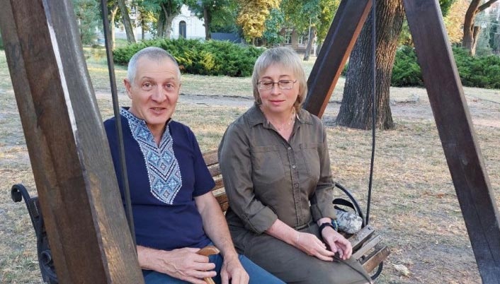 Володимир ВЛАСОВ з дружиною Тетяною
