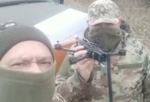«Ці дрони будуть палити московську техніку»: волинські бійці отримали  50 FPV від Сергія Стерненка