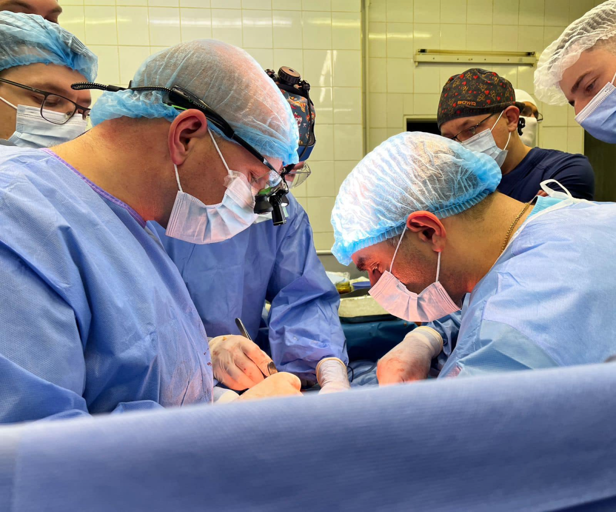 Першу трансплантацію печінки на Волині зробили в обласній клінічній лікарні