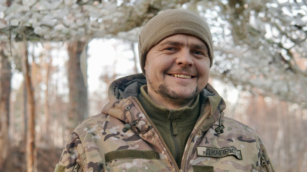 «Я воюю за свою країну, за свою сім’ю»,- боєць  Володимир «Ді Капріо» з Волинської бригади