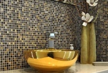 Переваги використання мозаїки для оздоблення стін ванної кімнати
