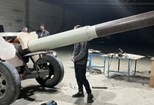 Закарпатські волонтери розробили макет бойової гармати «Босорканя»